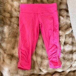 Woman’s Pink lululemon Leggings